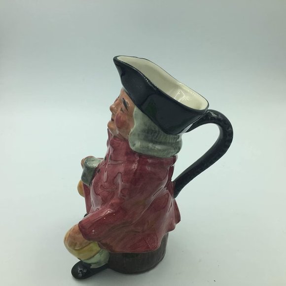 ARTONE England Porcelain Toby Character Jug Creamer Pitcher 5 1/2" COACHMAN - Picture 4 of 5
